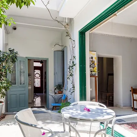Athenian Yard Near Acropolis